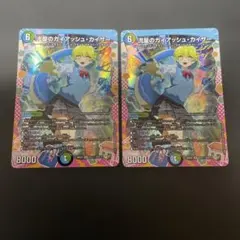 メルカリ便 4枚 流星のガイアッシュカイザー 神アート ドラゴン娘