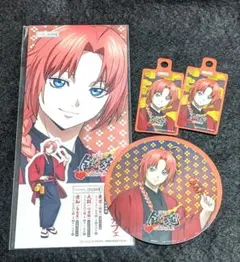 銀魂　刺激強めでお送りしておりますカフェ　特典　チケット　コースター　タグ　神威