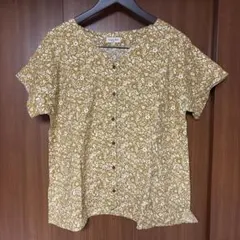 【サマンサモスモス】花柄シャツ