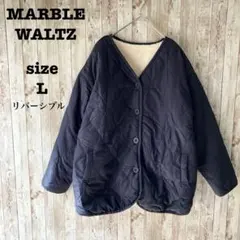 美品✨MARBLE WALTZ リバーシブル アウター フリース シンプル L