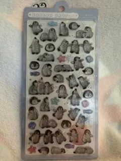 ボンボンドロップ　シール　水族館限定　ペンギン