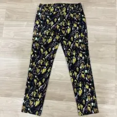 コムサ　ストレッチ　パンツ　カラフル　ペイント柄のサムネイル