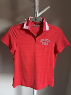 【美品】adidas ADICROSS ゴルフ　レディース ポロシャツ M 赤