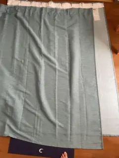 IKEA イケアVILBORG（ヴィルボリ）カーテン176cm2枚組ライトブルーのサムネイル