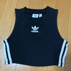 adidas タンクトップ　ブラック　Sのサムネイル
