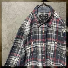 【TRADITION】Msize フランネルシャツ タータンチェック US古着