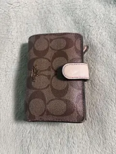 Coach 二つ折り財布 ブラウン