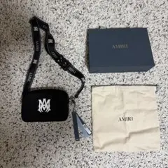 し*1様 美品✨ AMIRI アミリ レザー カメラバッグ クラッチバッグ 保存