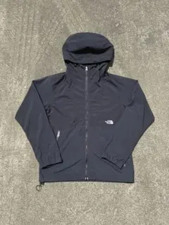 THE NORTH FACE フード付きナイロンジャケット ブラック