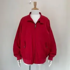 80'S Vintage エディーバウアーハリントンジャケット赤Lスイングトップ スイング ジャケット 長袖 L/古着 Bauer（エディーバウアー） Eddie ジャケット・アウター