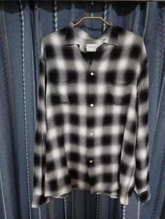 TOWNCRAFT タウンクラフト 60s 復刻 オンブレチェック M 黒 中古