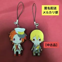 ツキウタ。ラバーストラップ キャラクター　2個セット【中古品】