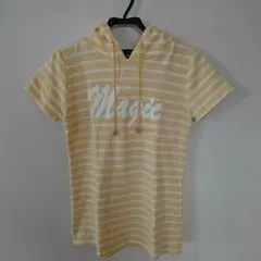 セシルマクビー　イエローストライプチュニック