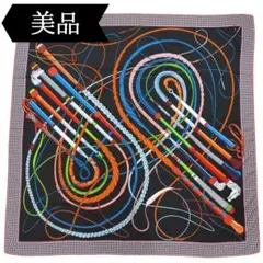 国内定価以下△エルメス カレ90 京都マーブル《鞭とグリップ》 - メルカリ