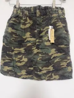 迷彩 ミニスカート