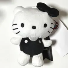 ハローキティ 50周年 マスコットチャーム 白黒　アベイル限定　サンリオ