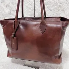 ✨美品✨マザーハウス アンティーク キャリア トート アンティークブラウンのサムネイル