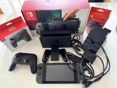 Nintendo Switch 本体+Proコントローラー+SDカード+スタンド