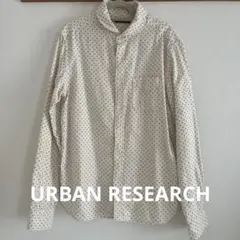 アーバンリサーチ　ドット柄　長袖シャツ