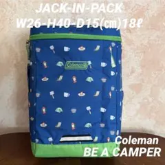 【NEW】コールマン　ジャックインパック(BE A CAMPER)男女兼用のサムネイル