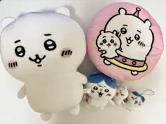 【ちいかわ 5点セット】ぬいぐるみ、マスコット