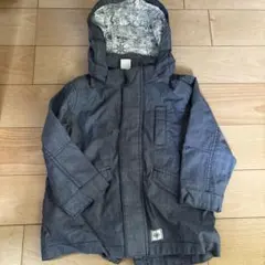 グレー フード付き アウター