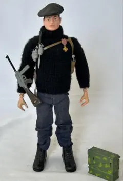 ビンテージ GIJOE 1970 ブラックアドベンチャー 当時物 美品 1970 Hasbro G.I. Joe Adventure Team Land Adventurer and Secret