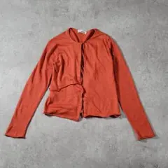 【美品】GEORGES RECH ジョルジュレッシ 麻100 カーディガン 36のサムネイル