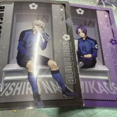 ブルーロック クリアファイル 凪誠士郎　御影玲王