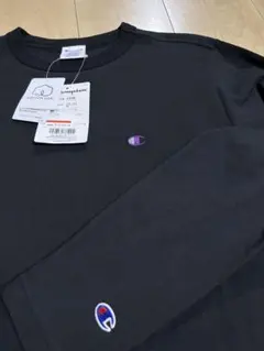 champion チャンピオン ロンT 長袖 新品 M 黒 メンズ