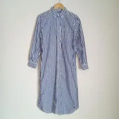 BEAMS BOY ビームスボーイ　ボタンダウン ロングスリーブ ワンピース