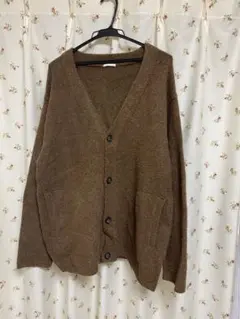 フリース カーディガン