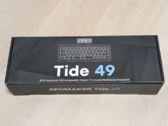 【ほぼ未使用】EPOMAKER Tide 49 アルミケースキーボード リニア軸