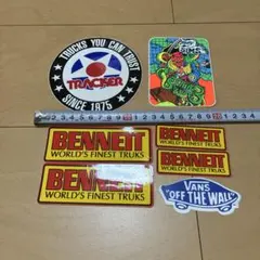 SIMS VANS BENNET TRACKER スケボー ステッカーのサムネイル