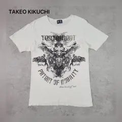 【美品】tk.TAKEO KIKUCHI タケオ グラフィックTシャツ Mサイズ