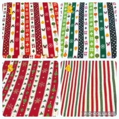 ⭐️クリスマス生地見本ページ⭐️20分の1サイズドール服　アウトフィット