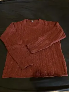 アーバンリサーチ　 メンズケーブル編みクルーネックセーター　40サイズ