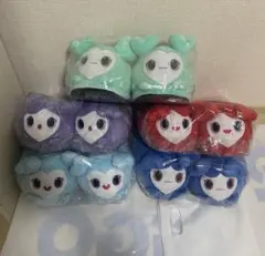 TWICE LOVELYS ぬいぐるみスリッパ スリッパ 5個セット