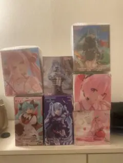 初音ミクプライズフィギュアまとめ売り7点 クロミミク、ヴィンテージドール