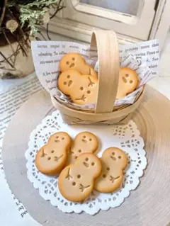 スノーマンフェイククッキー7枚セット