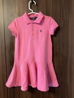 ポロ・ラルフ・ローレン 半袖ワンピース 4y