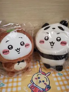 ちいかわ　たぬきぬいぐるみ　B賞　たぬきだもんくじ　パンダなぬいぐるみ