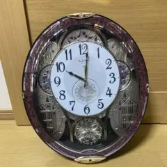 新品 スモールワールドノエル 4mn509bz05 リズム時計工業 壁掛け時計 新品 スモールワールドノエル 4mn509bz05 リズム時計工業 壁掛け