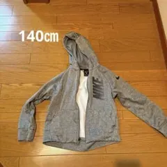 NIKE ナイキ　キッズ　パーカー　140㎝ 起毛あり　グレー