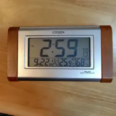 電波時計【CITIZEN】