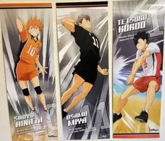 ハイキュー!! 日向翔陽・宮治・黒尾鉄朗 バナーセット＋シール付き まとめ売り