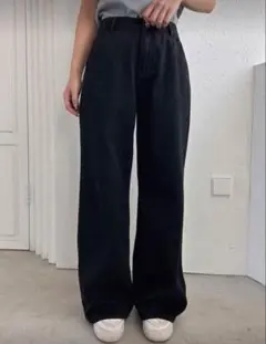 デニムパンツ ブラック Mサイズ