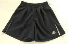 【美品】adidas ネイビー ハーフパンツ 140
