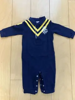 ラルフローレン／長袖ロンパース／ネイビー／60cm