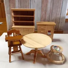 t*o様 ミニチュア家具セット 木製
